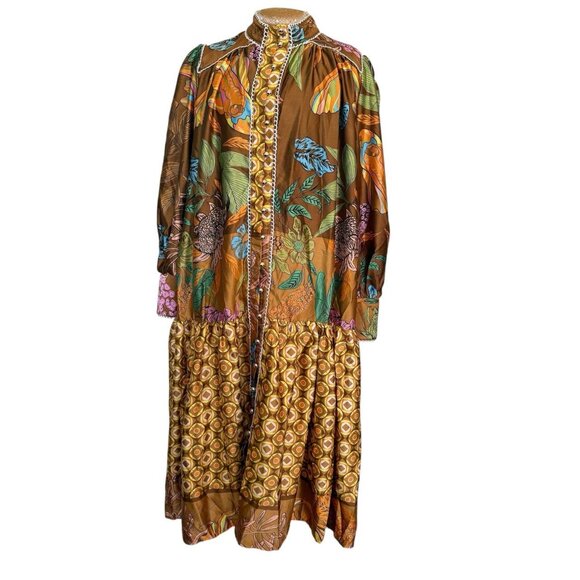 Oversized Tiered Midi Dress - Picture 11 of 11